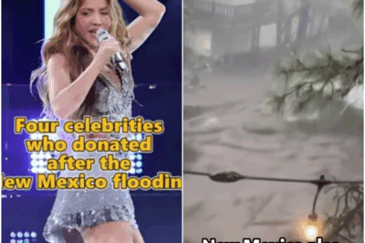 Four celebrities who donated after the New Mexico flooding