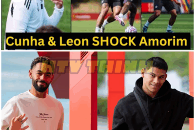 Ruben Amorim was SHOCKED after Matheus Cunha & Diego Leon DID THIS in FIRST TRAINING at Carrington – HTT
