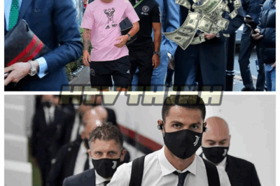 🛡️Escorted by a 16-Man Security Team, Ronaldo Faces Criticism for Showing Off