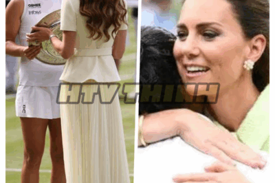 Unexpected Royal Twist: Princess Kate’s Emotional Embrace on Centre Court Leaves Wimbledon Frozen