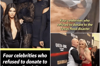 Four celebrities who declined to contribute to the Texas flood disaster.