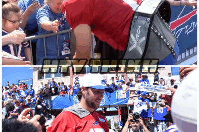 😭🏈 “You’re Gonna Make Me Cry Too!”: Josh Allen’s Emotional Moment with Young Fan at Bills Camp Leaves Everyone in Tears 💙