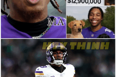 🐶💰 “Touchdowns for Tails: Justin Jefferson Fumbles $12.  9M Into Dog Heaven!”