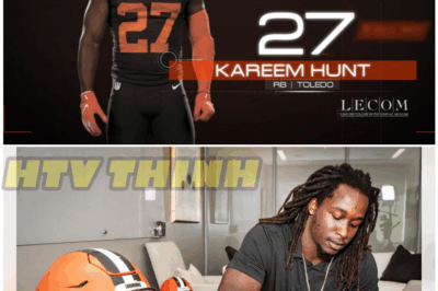 😳📹 “From Touchdowns to Takedowns: Kareem Hunt’s Hallway Horror Show”