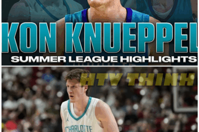 🔥🐝 “KON KNUEPPEL JUST TORCHED THE SUMMER LEAGUE—AND TURNED THE HORNETS INTO MUST-WATCH TV OVERNIGHT”