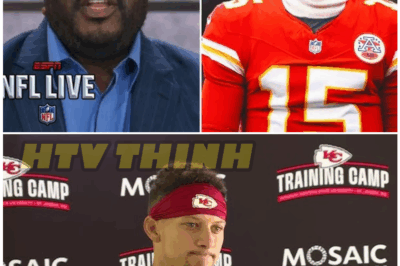 👑🔥 “Damien Woody Says Mahomes Is an Untouchable God Among Men—Declares the AFC Already Belongs to the Chiefs Again”