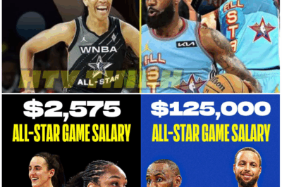 💣 “$2,575 for an All-Star?! The Humiliating WNBA Pay Gap That’s Sending Shockwaves Through Pro Sports”