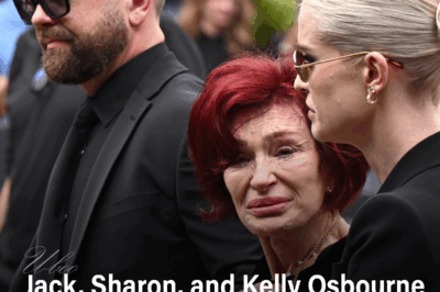 Jack, Sharon, and Kelly Osbourne arrive to view tributes to the late Ozzy Osbourne in his home city of Birmingham, England