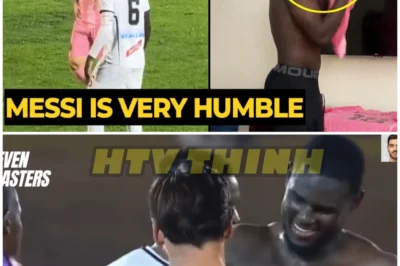 😆⚽ When a Cavalier Player Gets Messi’s Jersey: The Hilarious Kiss Celebration That Broke the Internet! 💥😂