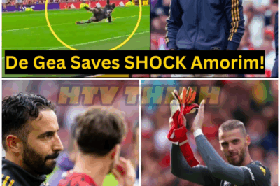 Ruben Amorim SHOCK REACTION to De Gea UNREAL SAVES during Man United vs Fiorentina pre season match – HTT