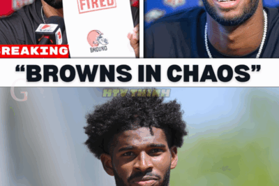 Scandal Explodes! Browns GM Fired for Sabotaging Rising Star Shedeur Sanders — NFL in Turmoil!