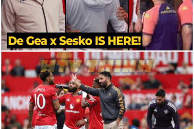 Amorim welcomes Sesko and De Gea ARRIVING at Old Trafford | Man United vs Fiorentina pre season – HTT