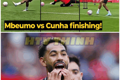 Mbeumo vs Cunha FINISHING challenge DESTORYS Onana during training ahead Fiorentina – HTT