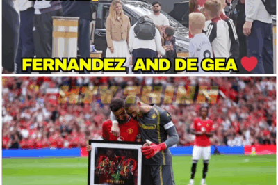 Reunited❤️ Bruno Fernandes And David De Gea Final Moments After United Vs Fiorentina Match. – HTT