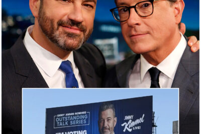 Jimmy Kimmel Shows Strong Support for Stephen Colbert with Bold Billboard After ‘Late Show’ Cancellation