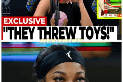 Angel Reese STUNNED as Fans THREW TOYS in Protest on Live TV!