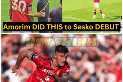 Sesko Debut as Ruben Amorim DID THIS to Sesko as United loss 1-0 to Arsenal at Old Trafford – HTT