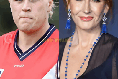 JK Rowling Sparks Firestorm: Bluntly Calls Transgender Athlete Hannah Mouncey a “Cheat” — The Comment That Shook the Entire Sports World!