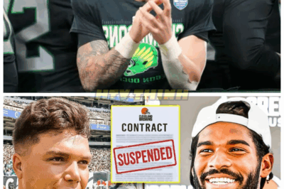 Breaking: Dillion Gabriel FACES SUSPENSION After INSULTING Shedeur Sanders On LIVE TV! 🎥🔥 “He crossed the line, and now he’s paying the price,” insiders whisper as Gabriel’s shocking outburst sparks outrage across the football world! The fiery clash on national television has ignited a firestorm of controversy—are we witnessing the beginning of a scandal that could ruin careers? The truth behind the insult is more explosive than anyone expected, and the fallout could be devastating! 👀 Dillion Gabriel’s reckless words have set off a wave of fury, with fans and insiders demanding action. The insult not only threatens his reputation but also exposes underlying tensions and secrets in the league. Will this lead to a suspension, or is there a hidden agenda behind the drama? The stakes have never been higher! 👇