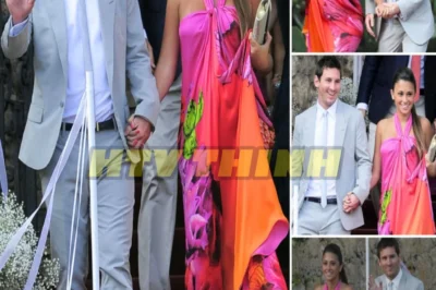 🌟🏰 Messi & Antonella Shine Bright at Andrés Iniesta’s Magical Wedding at Castillo de Tamarit—A Night to Remember! 💖⚽