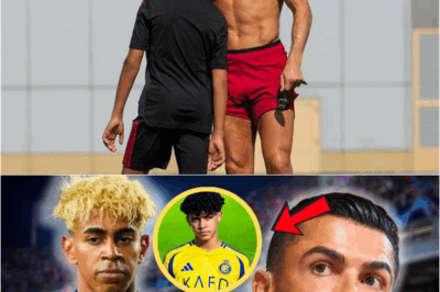 🔥😱 Cristiano Ronaldo Drops Bombshell on Lamine Yamal—Claims Son Ronaldo Jr. Is the True Football Prodigy! ⚽💥