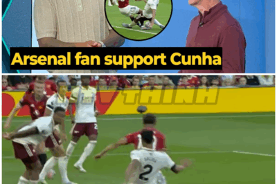 Even Arsenal fan claims Saliba’s tackle on Cunha was a PENALTY, but ex-ref said NO – HTT