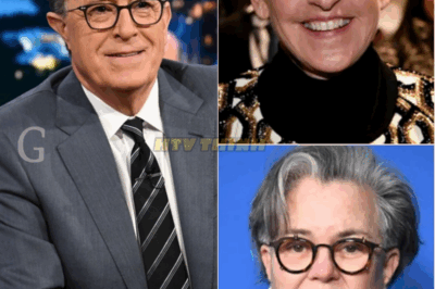 Stephen Colbert said he understands why Rosie O’Donnell and Ellen DeGeneres left the United States. He’s considering doing the same after being fired.