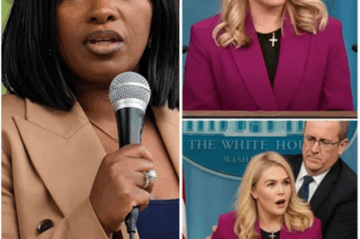 Chaos on Live TV: Jasmine Crockett and Karoline Leavitt’s Explosive Clash Ends With Security Escort and a Nation in Shock