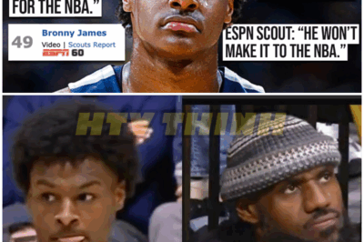 The Brutal Reality of Bronny James’ Future: Can He Ever Escape LeBron’s Shadow? (Spoiler: It’s Not Looking Pretty) – HTT