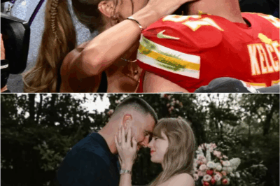 🌟 “This Is Forever”: Taylor Swift’s Kiss With Travis Kelce as Newly Engaged Couple Leaves Fans in Tears 💔✨