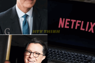 FRONT PAGE: TELEVISION LEGEND STEPHEN COLBERT SIGNS $13.5 MILLION DEAL WITH NETFLIX!