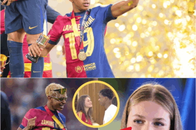 👑⚽ Royal Romance? Lamine Yamal and Princess Leonor Spotted Together After Copa del Rey Celebration—Fans in Frenzy! ✨🔥