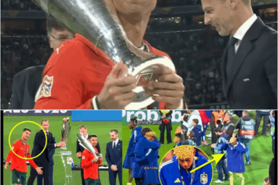 😡⚽ Drama Unfolds! CR7’s Disrespectful Act Toward Lamine Yamal Post Spain-Portugal Clash Sparks Massive Backlash! 🔥😱