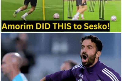 Bruno & Amorim’s Shocking Training Tactic on Sesko: ‘Is This the Wake-Up Call or Just Another Public Humiliation?’ – HTT