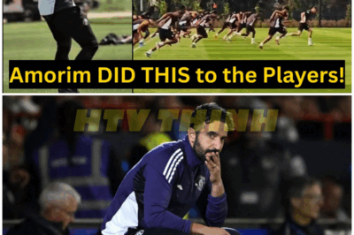 Ruben Amorim PUNISHED the players in training after their loss to Grimsby ahead of Burnley game – HTT