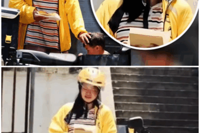 💋 – Sad Story: In the Scorching Heat of China, a Mother Carries Her Sick Child While Delivering Food — and Breaks the Internet’s Heart