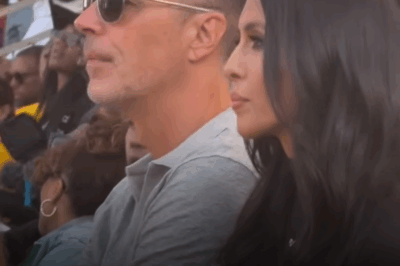 Vanessa Bryant and Rob Pelinka at the Mamba Invitational