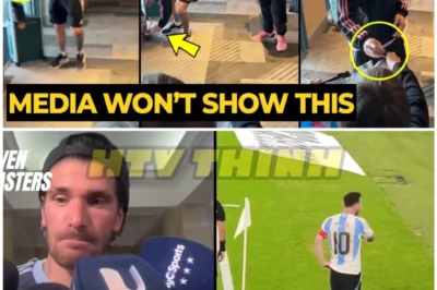 ⚡🔥 MESSI’s Unexpected Gesture Goes VIRAL—Stopping Mid-Walk to Share Mate with Fans Shows Why He’s the GOAT! 😲❤️