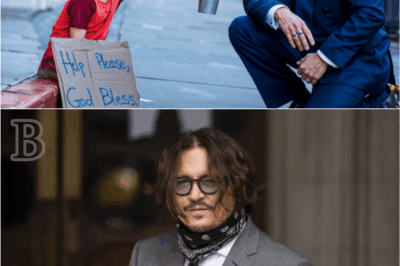 🎬 She Was Just Another Homeless Girl—Until Johnny Depp Looked Closer and Noticed the One Detail That Changed Everything 😢✨
