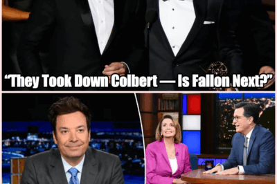 Jimmy Fallon’s late night spot at NBC is secure — for the moment — after CBS gives Colbert the axe