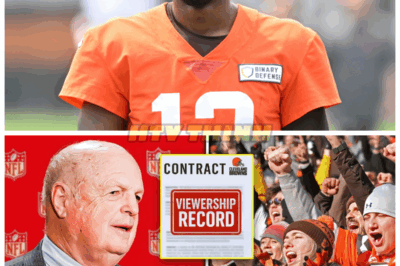 “SHOCKWAVES THROUGH THE NFL! 🏟️💣 Viewership EXPLODES for Shedeur Sanders’ debut, and the league is in FULL PANIC—They’ve been EXPOSED! 😳🔥 The secret behind their declining ratings is finally out, and this unprecedented surge reveals a scandal so shocking it could shake the entire football world to its core—fans have spoken, and the truth is finally exposed! 👇”