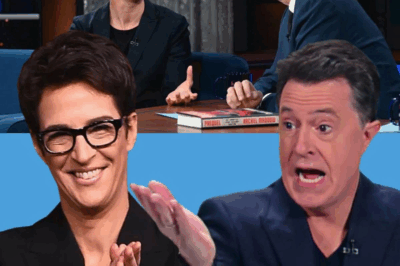 What If Rachel Maddow Took Over Colbert’s Desk and Stephen Colbert Sat in Her Chair? A Hypothetical Swap That Could Change Late Night and Cable News Forever
