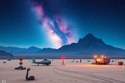 A Day Beyond the Secrets: My 24-Hour Adventure at Area 51