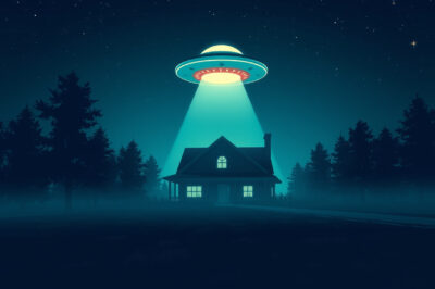 A Mysterious Sight: The Unexplained UFO Incident Over Her House