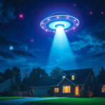 An Unexplained Mystery in the Skies: A Chilling True UFO Experience Above Her Home