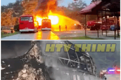 🔥 “BUS-TED! Mystery Inferno Swallows Abandoned Bus in Zamboanga — Locals STUNNED!”