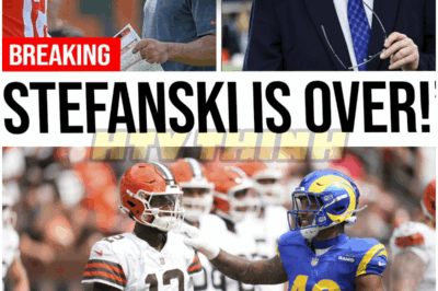 🐿️ NFL SHOCKWAVE: League Officials Now PROBING Cleveland Browns Coach Kevin Stefanski After ALLEGED SABOTAGE of Shedeur Sanders During Heated Rams Clash 🏈—Did a Secret Sideline PLOT Try to Derail Football’s Rising Star Before He Could Shine Under the Lights? 🔥