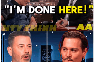 🔥😳 Johnny Depp STORMS OFF Kimmel’s Stage After EXPLOSIVE Clash — The Joke That Went WAY Too Far! 😱🎤