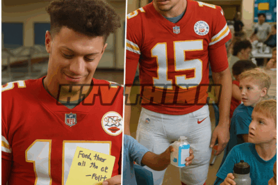 🏈💛 “Feed Them All. I’ve Got It.” — Patrick Mahomes Quietly Pays Off $45K School Lunch Debt in Kansas, Leaves Heartbreaking Note That Has Teachers in Tears