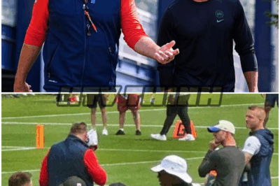 🤕 “Should’ve Stayed on the Sideline!”  — Patriots Coach Mike Vrabel Left Bleeding After Stepping Into Wild Training Camp Brawl